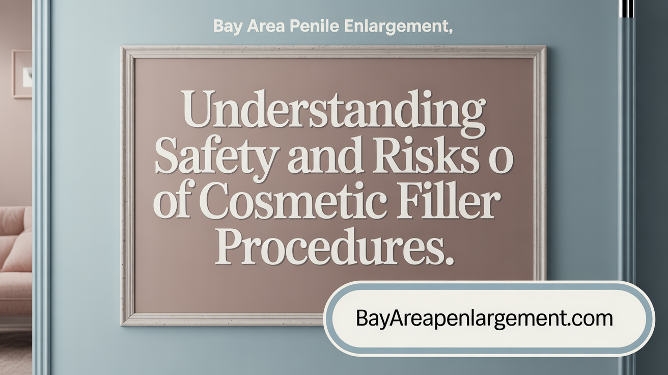 Understanding Safety and Risks of Penile Filler Procedures