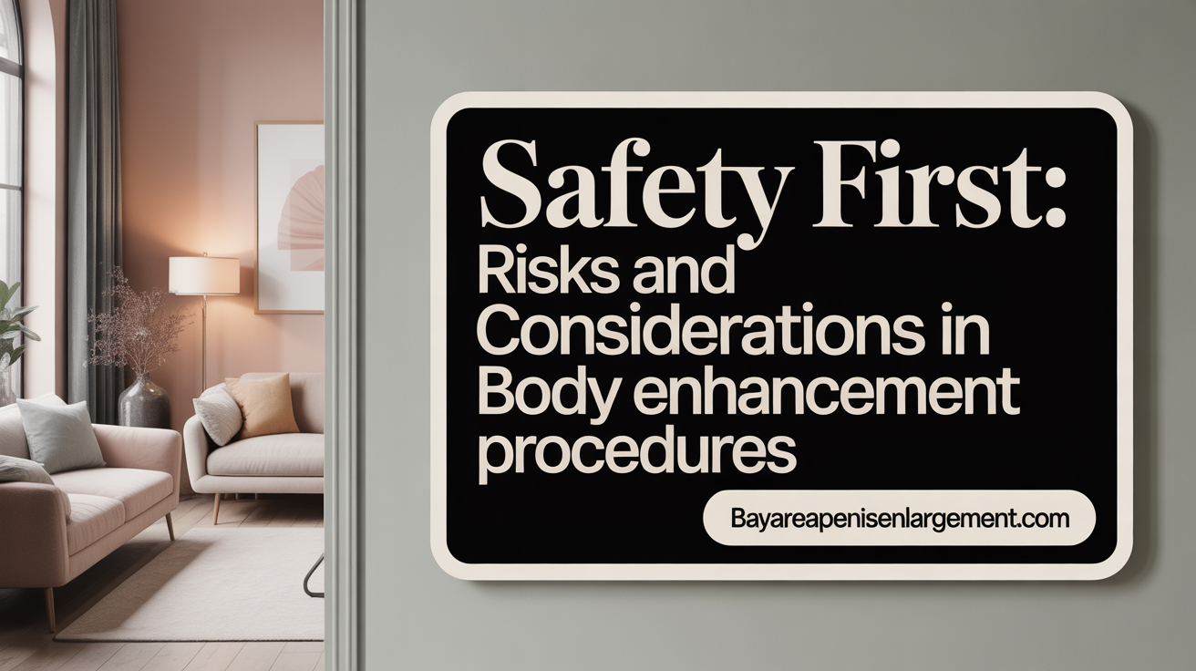 Safety First: Risks and Considerations in Penis Enlargement Procedures
