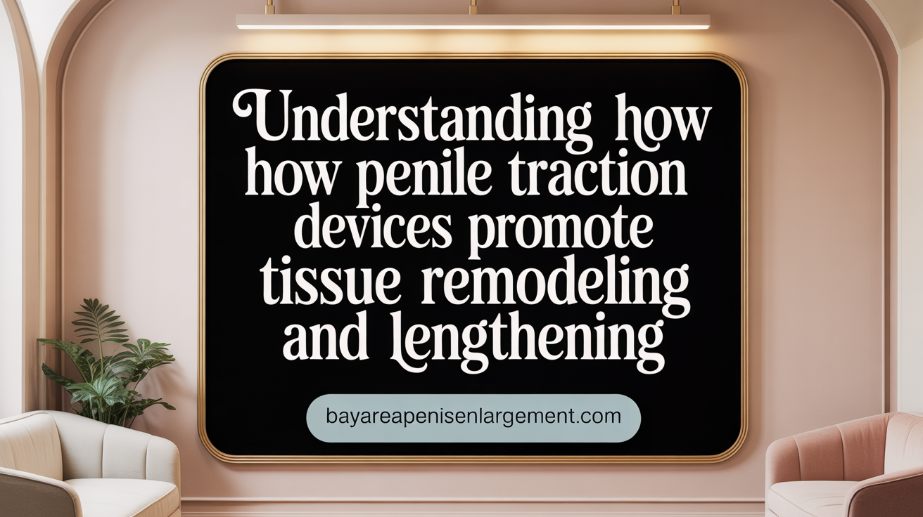 Understanding How Penile Traction Devices Promote Tissue Remodeling and Lengthening