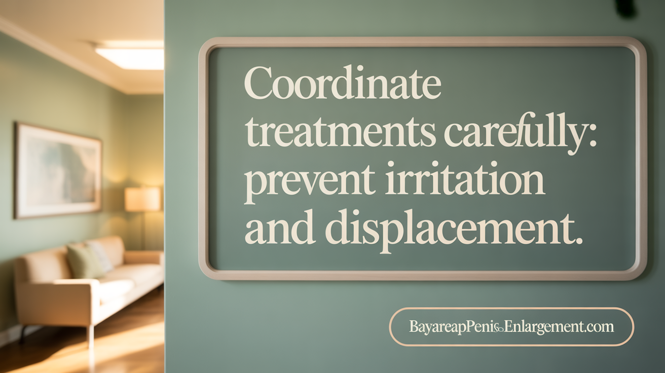 Coordinate Treatments Carefully: Prevent Irritation and Displacement