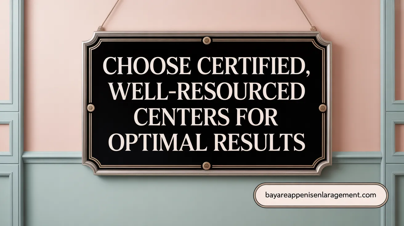 Choose Certified, Well-Resourced Centers for Optimal Results