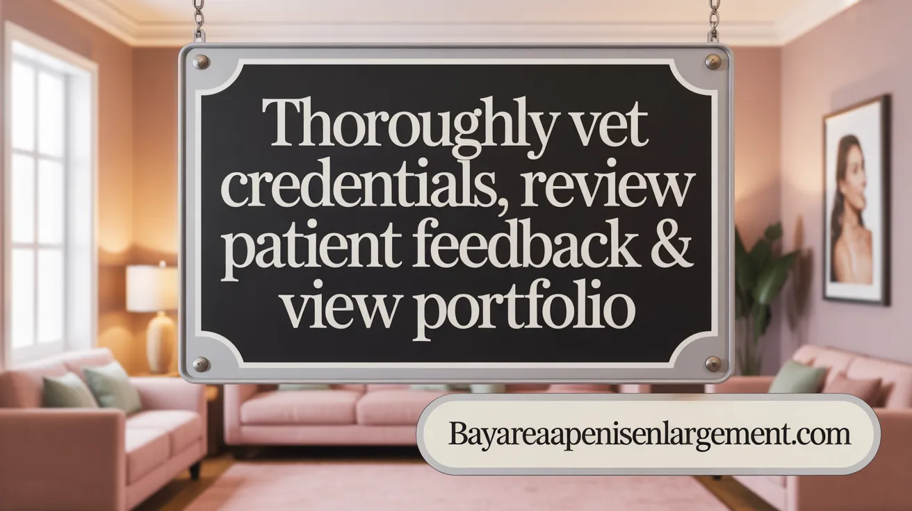 Thoroughly Vet Credentials, Review Patient Feedback &amp; View Portfolio