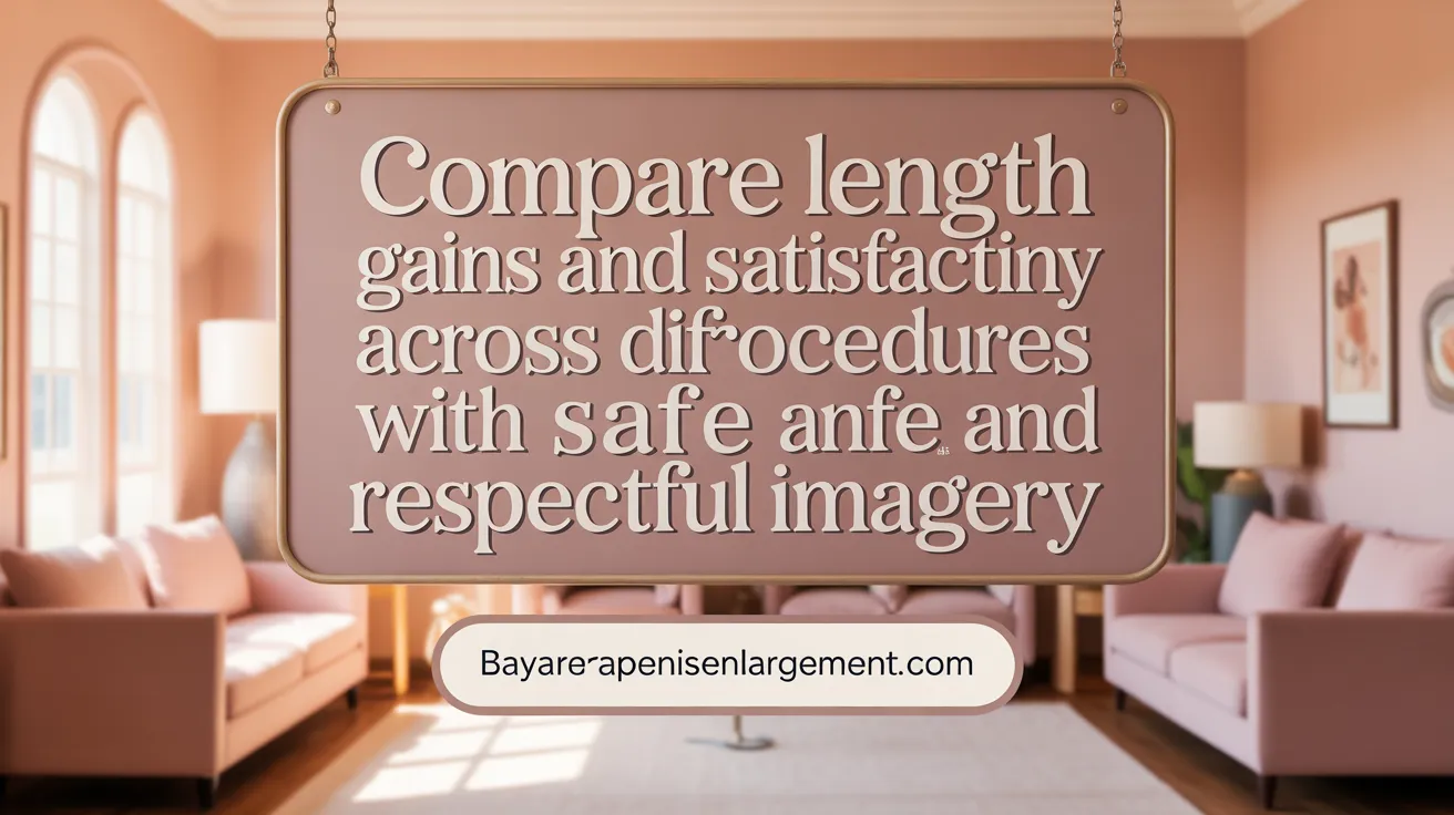 Compare length gains and satisfaction across different procedures
