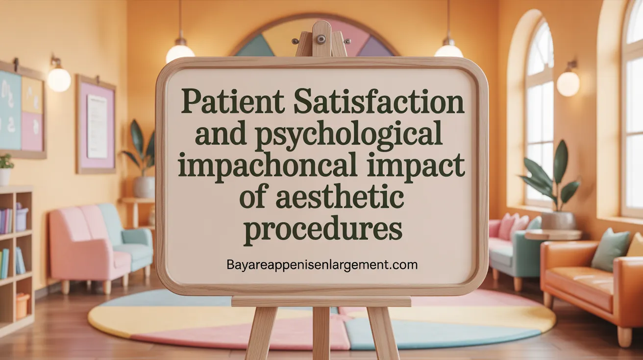 Patient satisfaction and psychological impact of enhancement procedures
