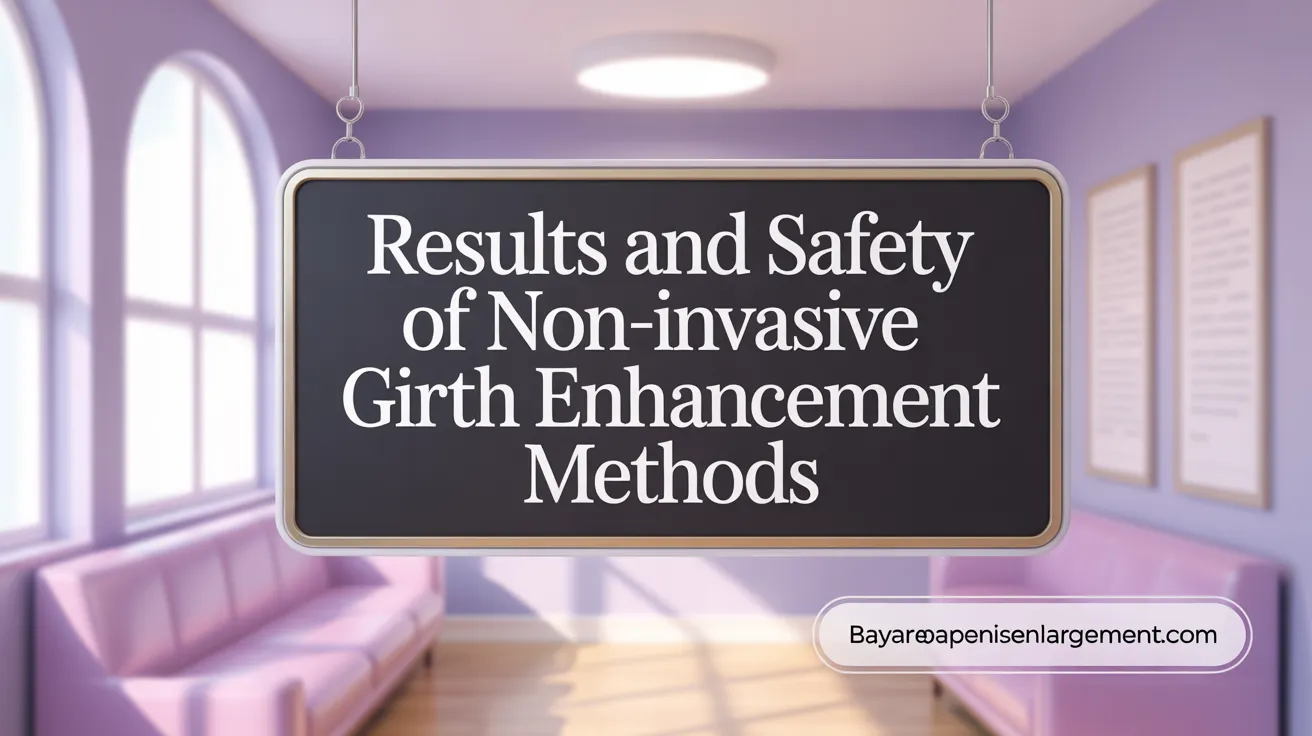 Results and safety of nonsurgical girth enhancement methods