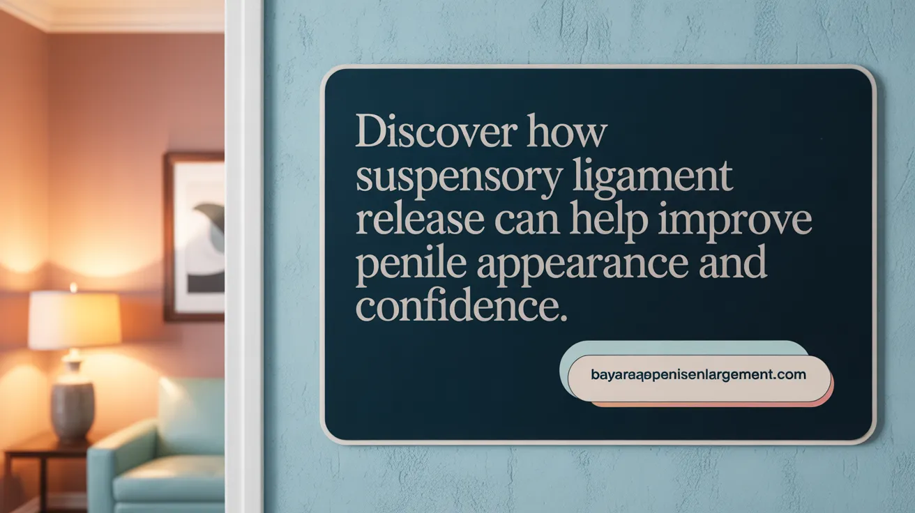 Discover how suspensory ligament release can add visible length to the penis.
