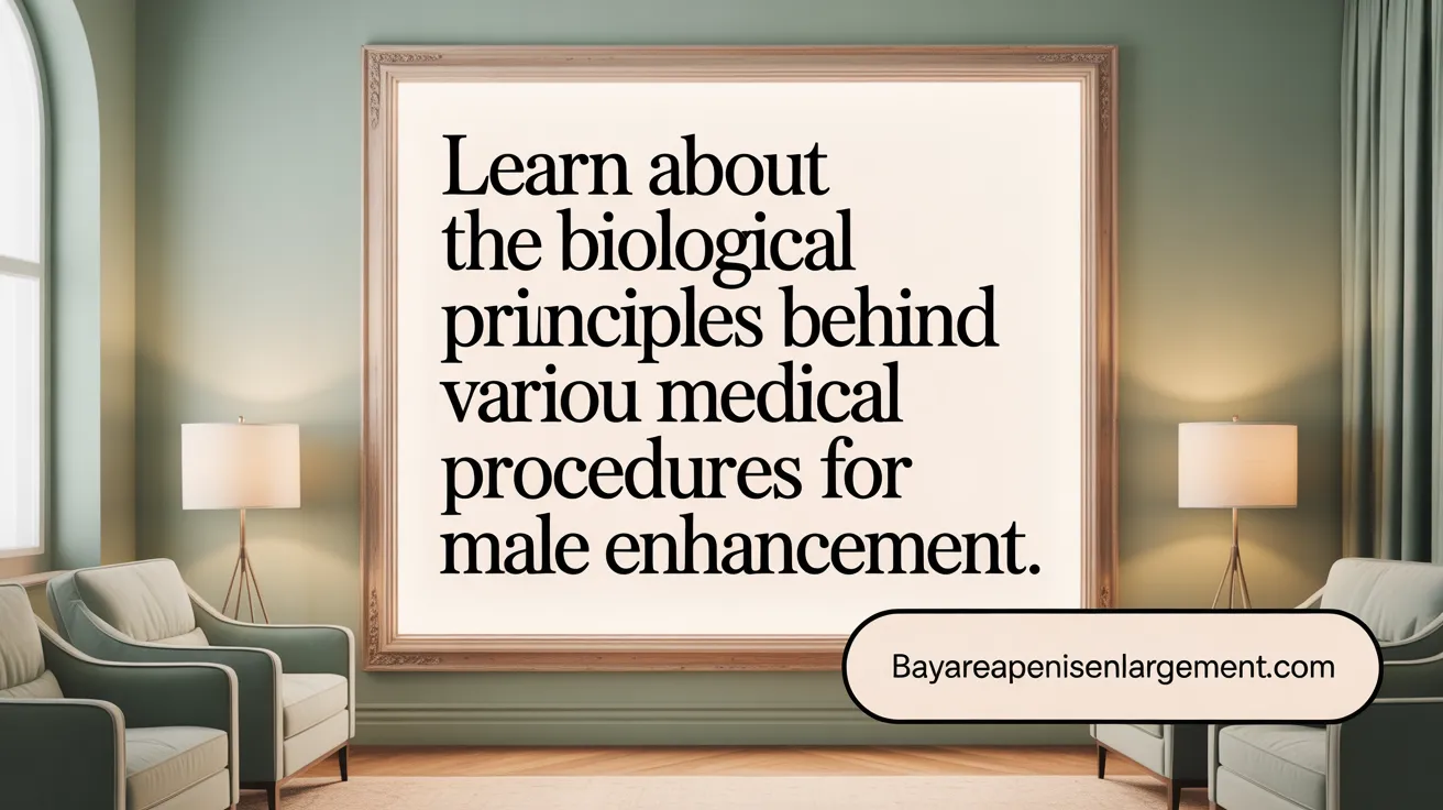 Learn about the biological principles behind various surgical methods for penis enlargement.