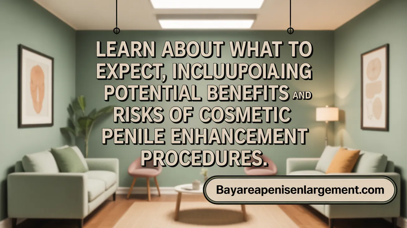 Get informed on what to expect, including potential benefits and risks of surgical penis enhancement.