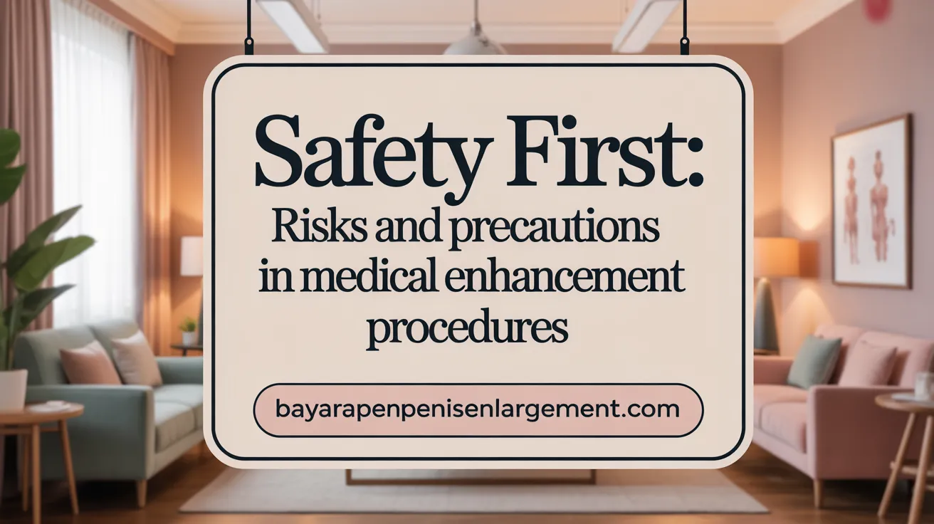 Safety First: Risks and Precautions in Penile Enhancement Procedures