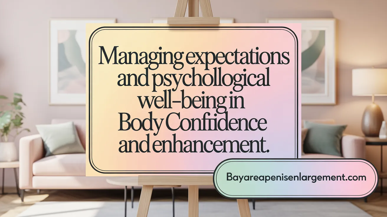 Managing Expectations and Psychological Well-being in Girth Enhancement