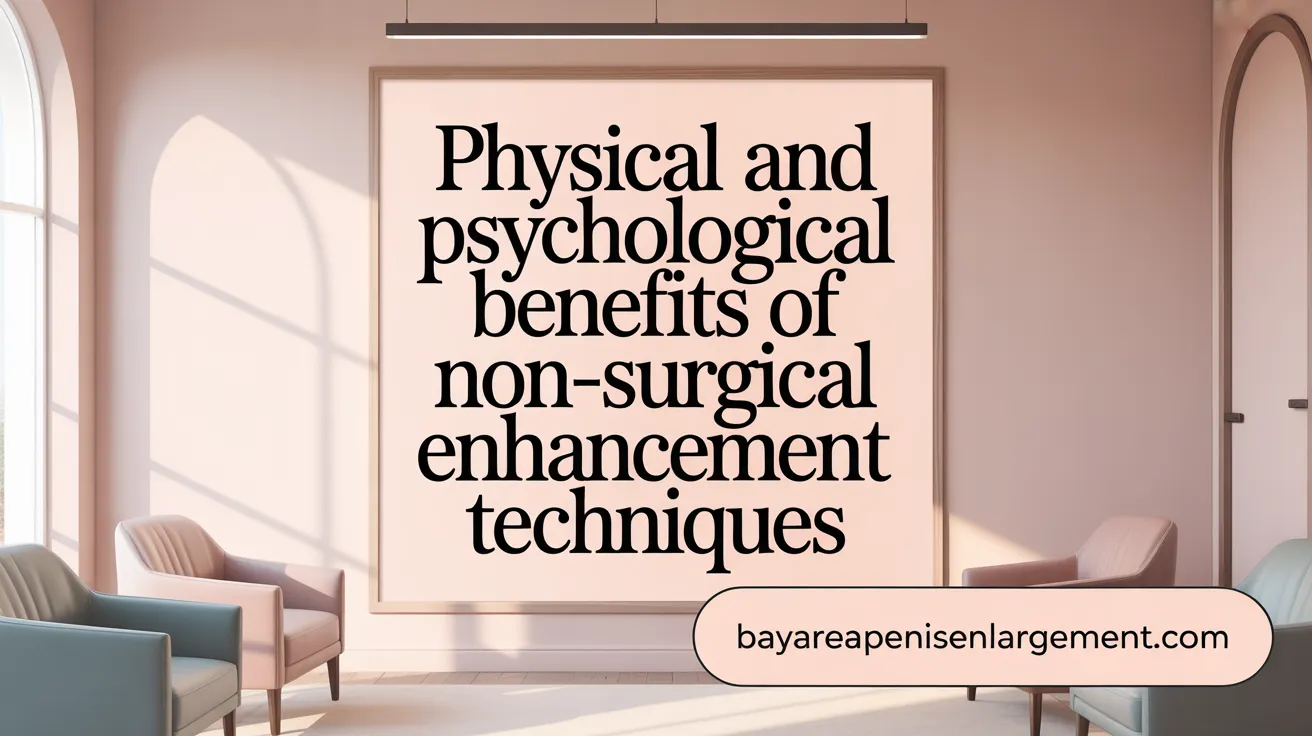 Physical and Psychological Benefits of Non-Surgical Penile Enhancement