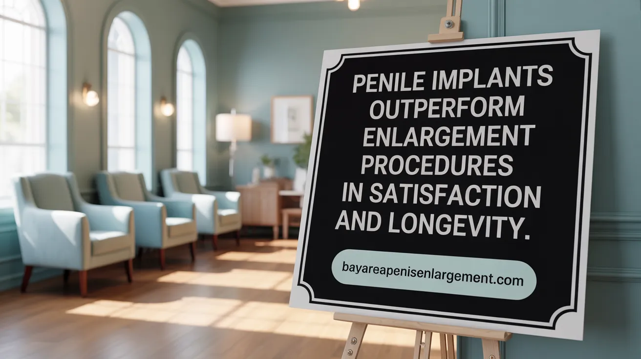 Penile Implants Outperform Enlargement Procedures in Satisfaction and Longevity