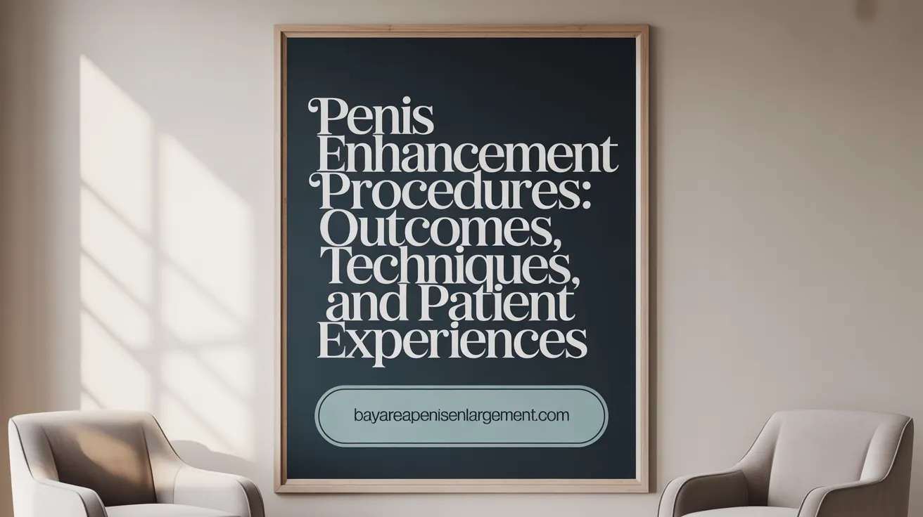 Surgical Penis Enhancement Options: Outcomes, Techniques, and Patient Experiences