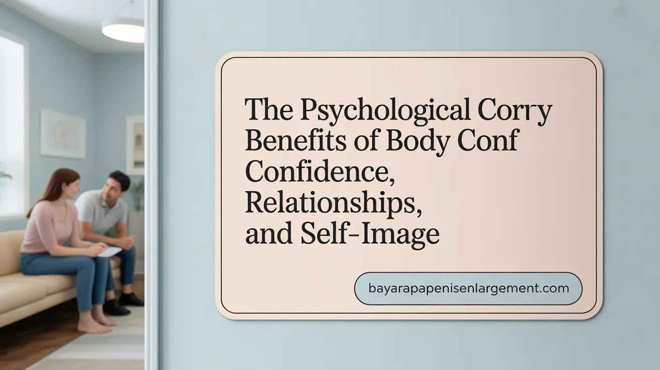 The Psychological Benefits of Penile Lengthening: Confidence, Relationships, and Self-Image