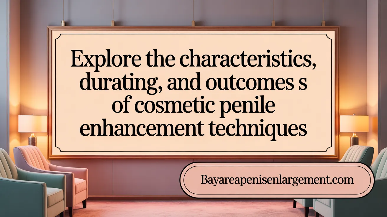 Explore the Characteristics, Duration, and Outcomes of Penile Girth Techniques
