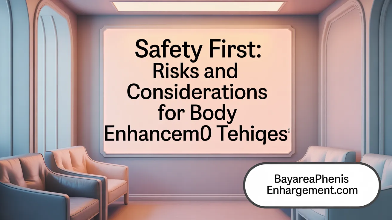 Safety First: Risks and Considerations for Penile Girth Enhancement