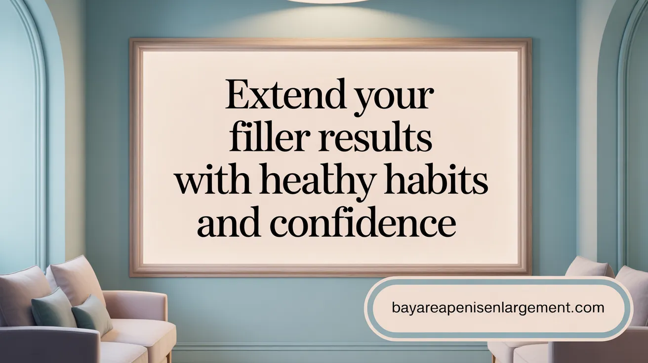 Extend Your Filler Results with Healthy Habits