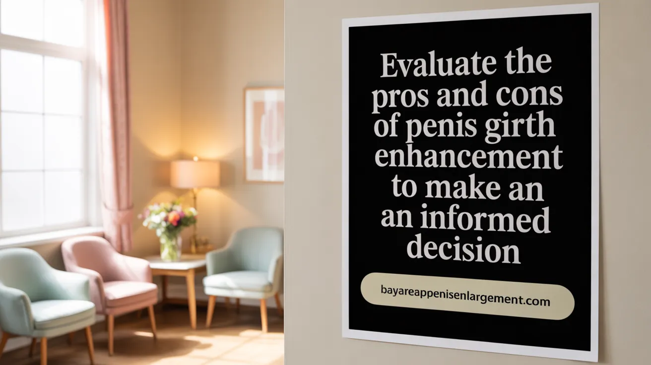 Evaluate the Pros and Cons of Penile Girth Enhancement to Make an Informed Decision