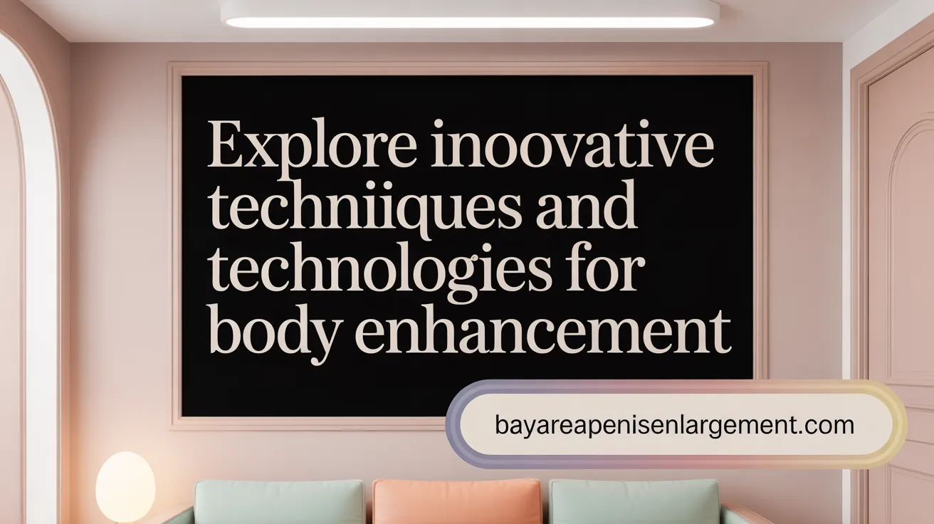 Explore Cutting-Edge Techniques and Technologies for Penile Girth Enhancement