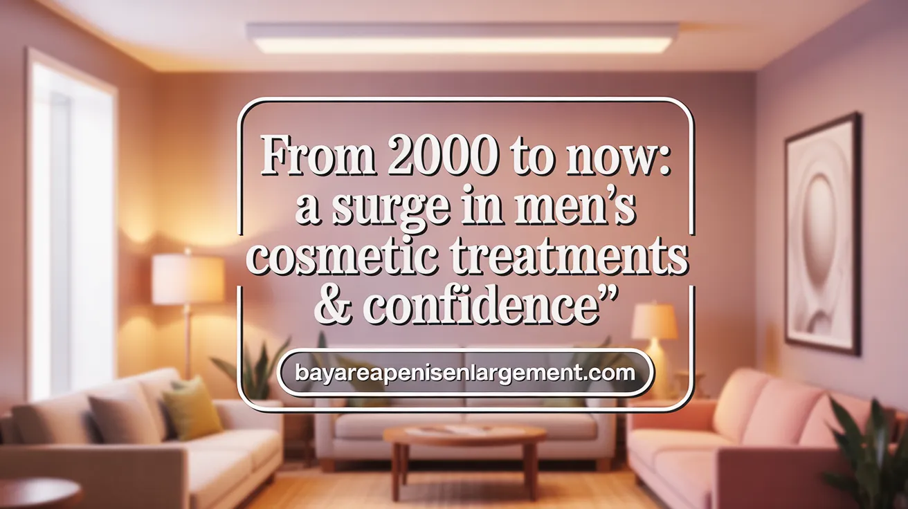 From 2000 to Now: A Surge in Men's Cosmetic Treatments & Confidence