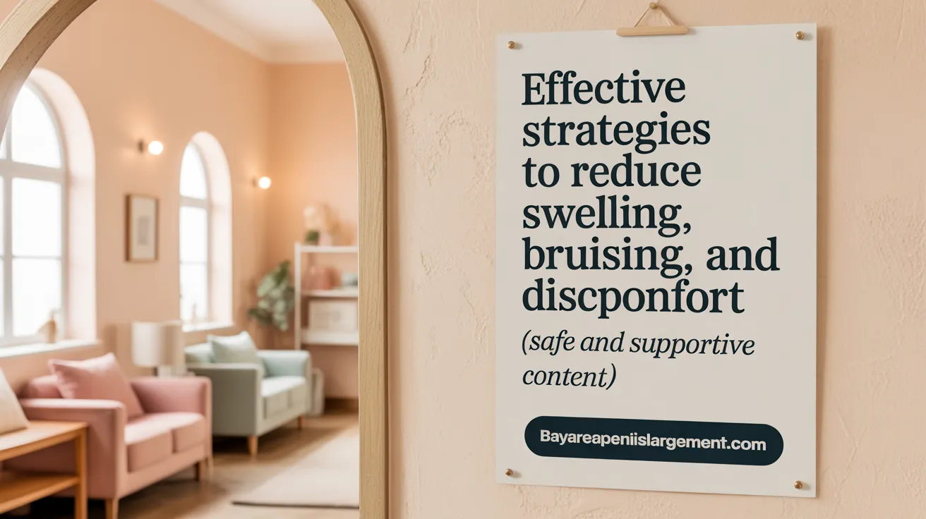 Effective Strategies to Reduce Swelling, Bruising, and Discomfort
