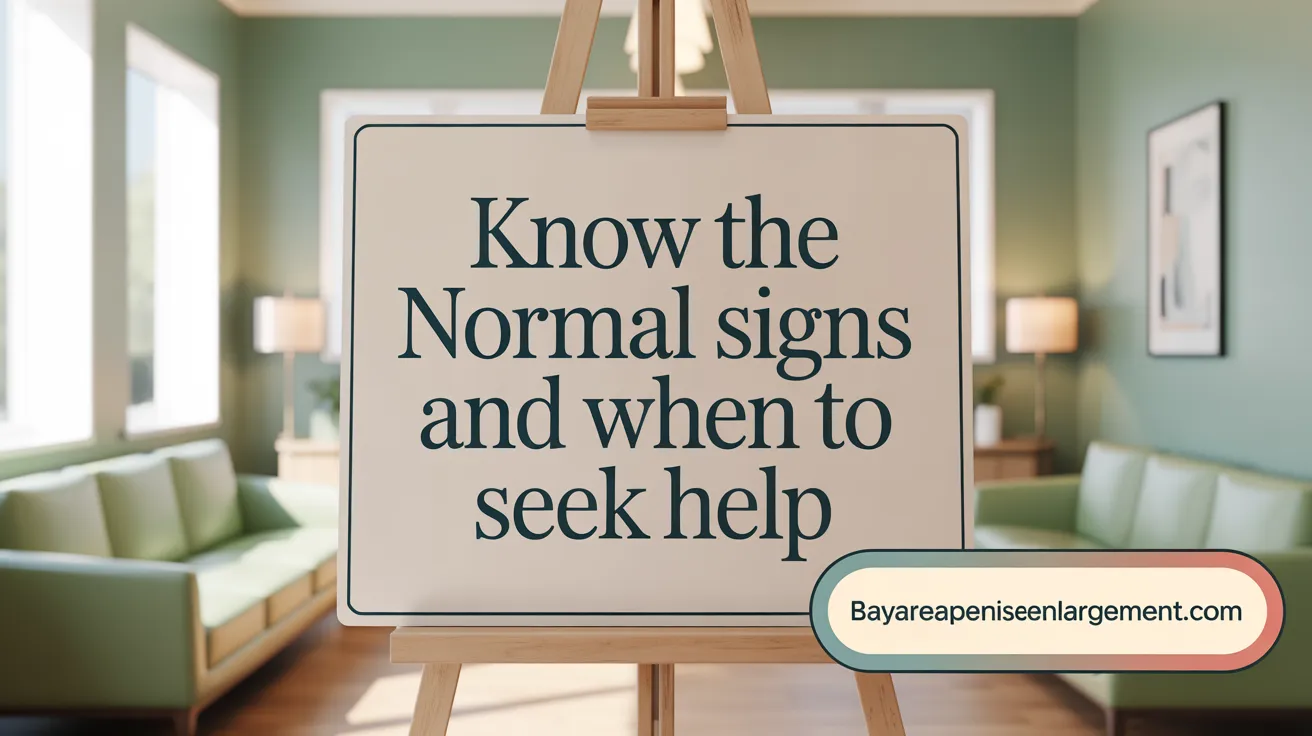 Know the Normal Signs and When to Seek Immediate Help
