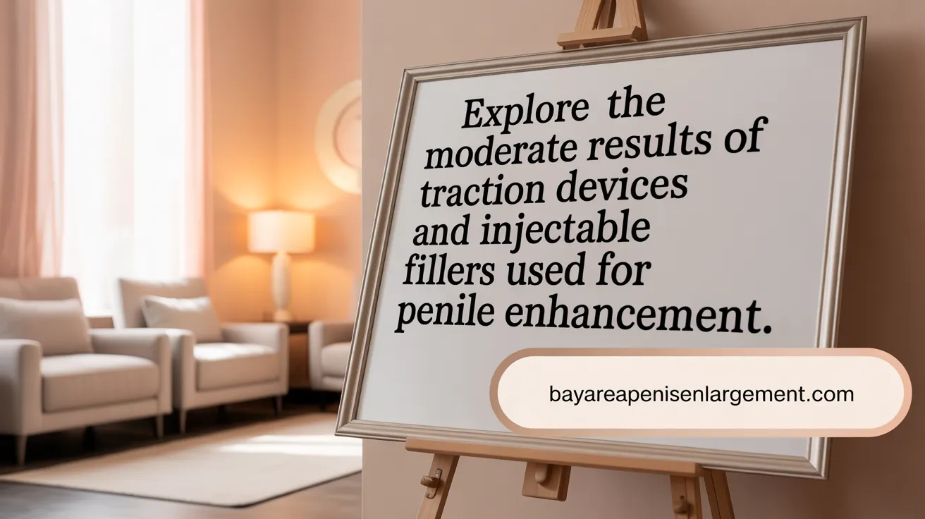 Explore the MODERATE results of traction devices and injectable fillers in penile enhancement.