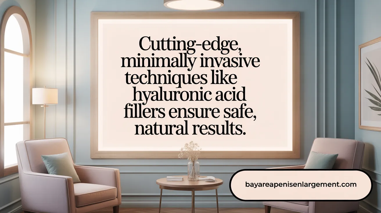 Cutting-edge, minimally invasive techniques like hyaluronic acid fillers ensure safe, natural results.