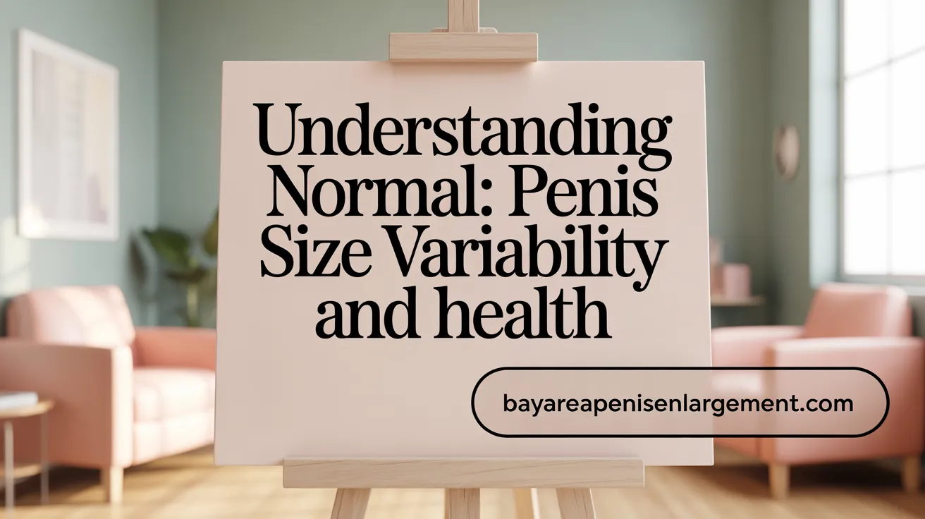 Understanding Normal: Penis Size Variability and Health