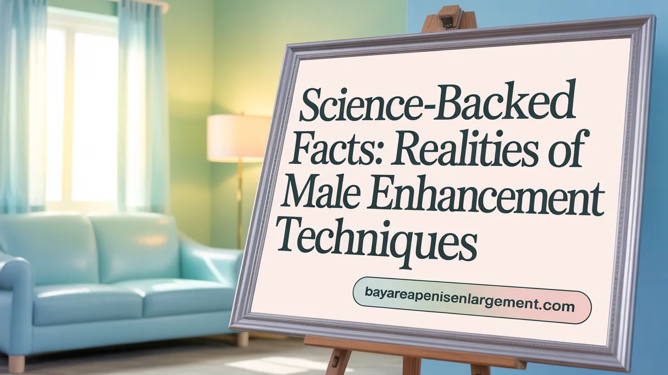 Science-Backed Facts: Realities of Penis Enhancement Techniques