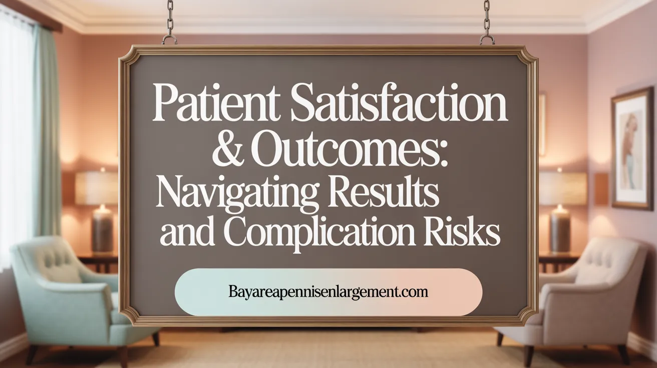 Patient Satisfaction & Risks: Navigating Outcomes and Complication Risks