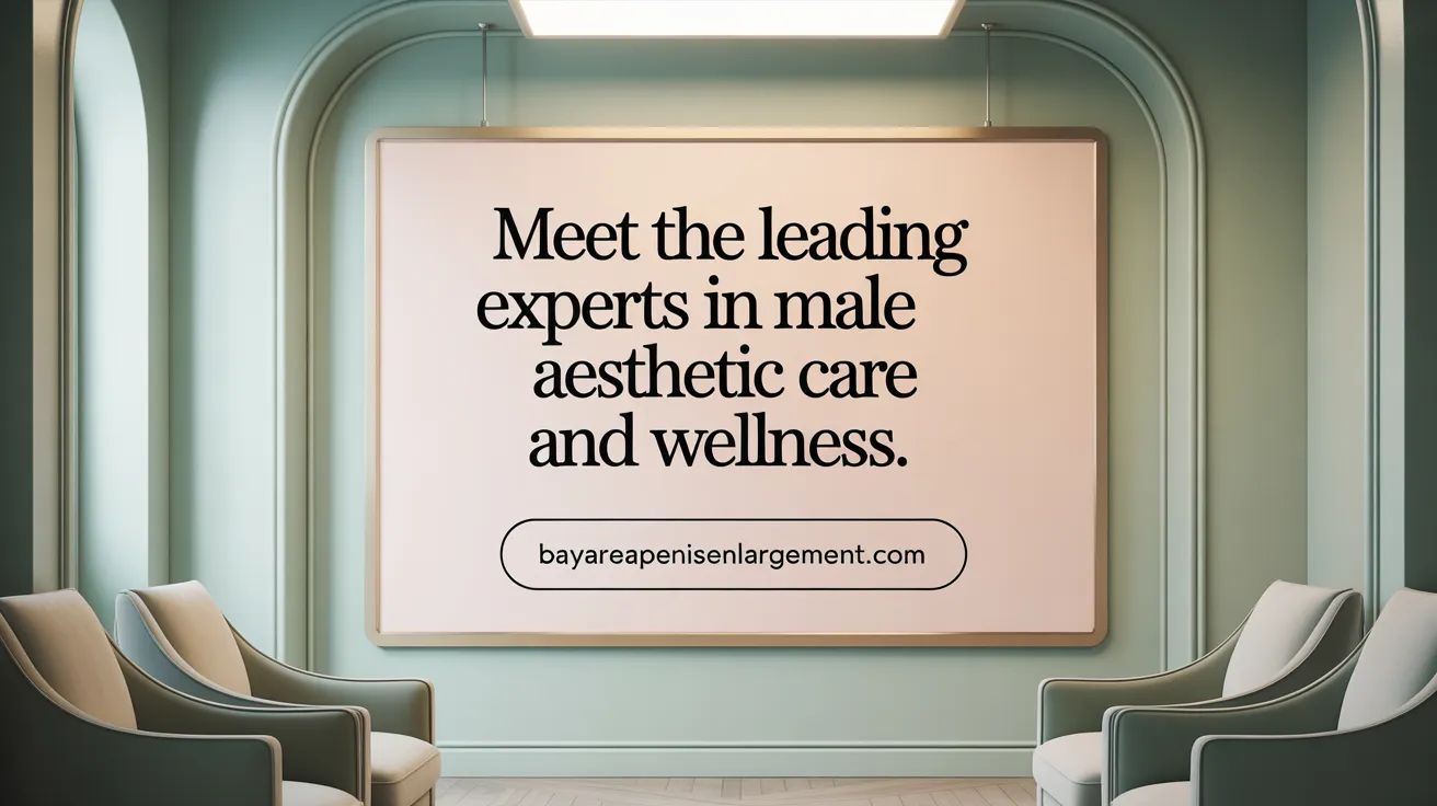 Meet the Leading Experts in Male Aesthetic Care
