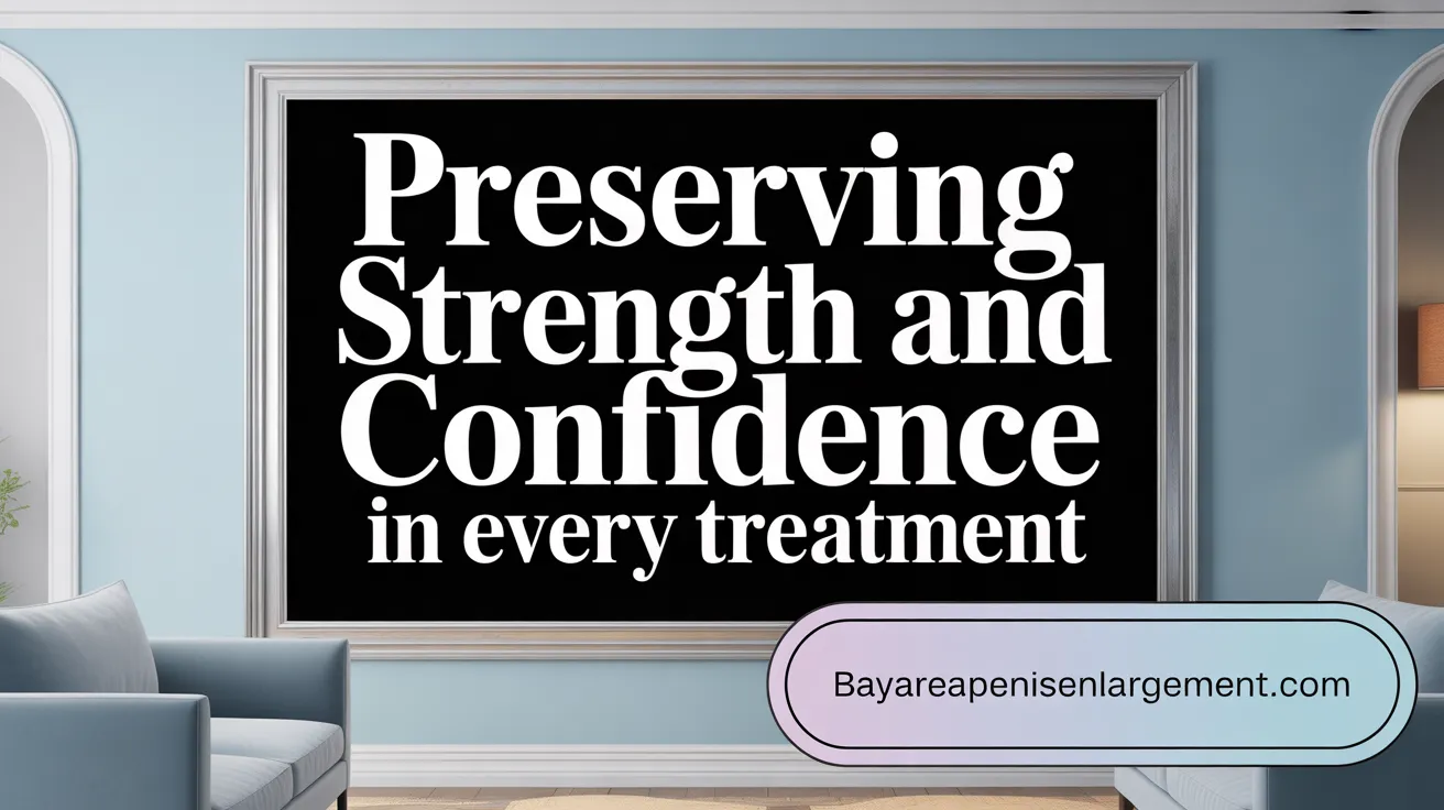 Preserving Masculinity in Every Treatment