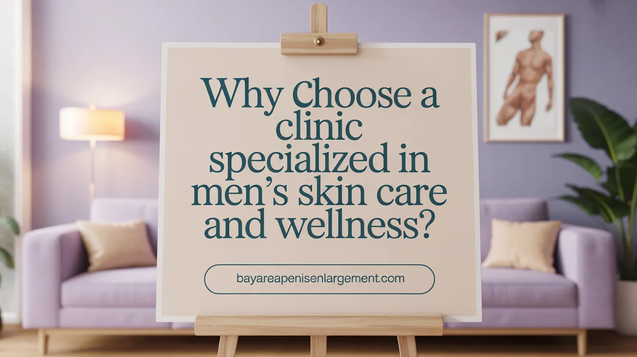 Why Choose a Clinic Specialized in Men's Aesthetics?
