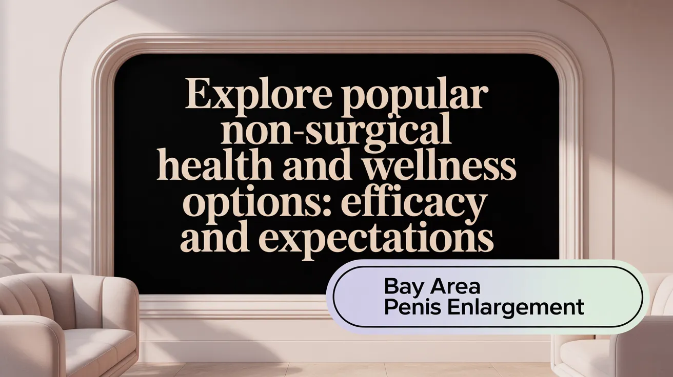 Explore Popular Non-Surgical Penis Enhancement Options: Efficacy and Expectations