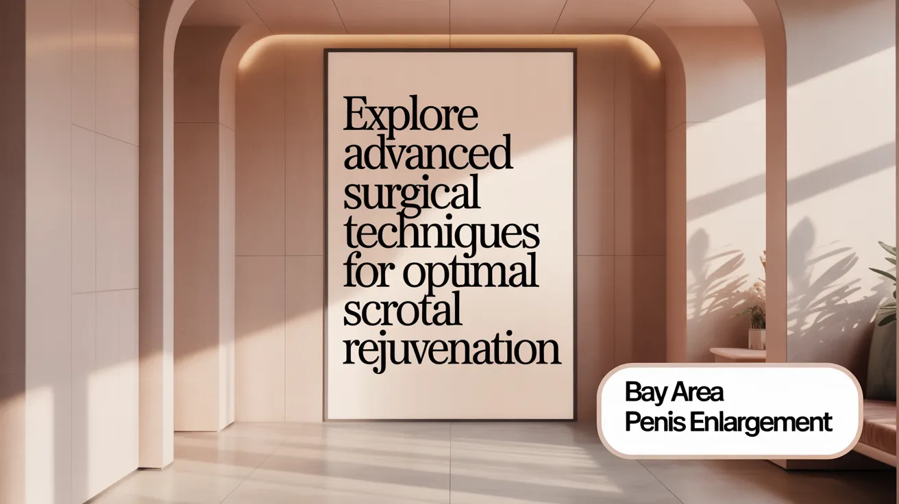 Explore Advanced Surgical Techniques for Optimal Scrotal Rejuvenation
