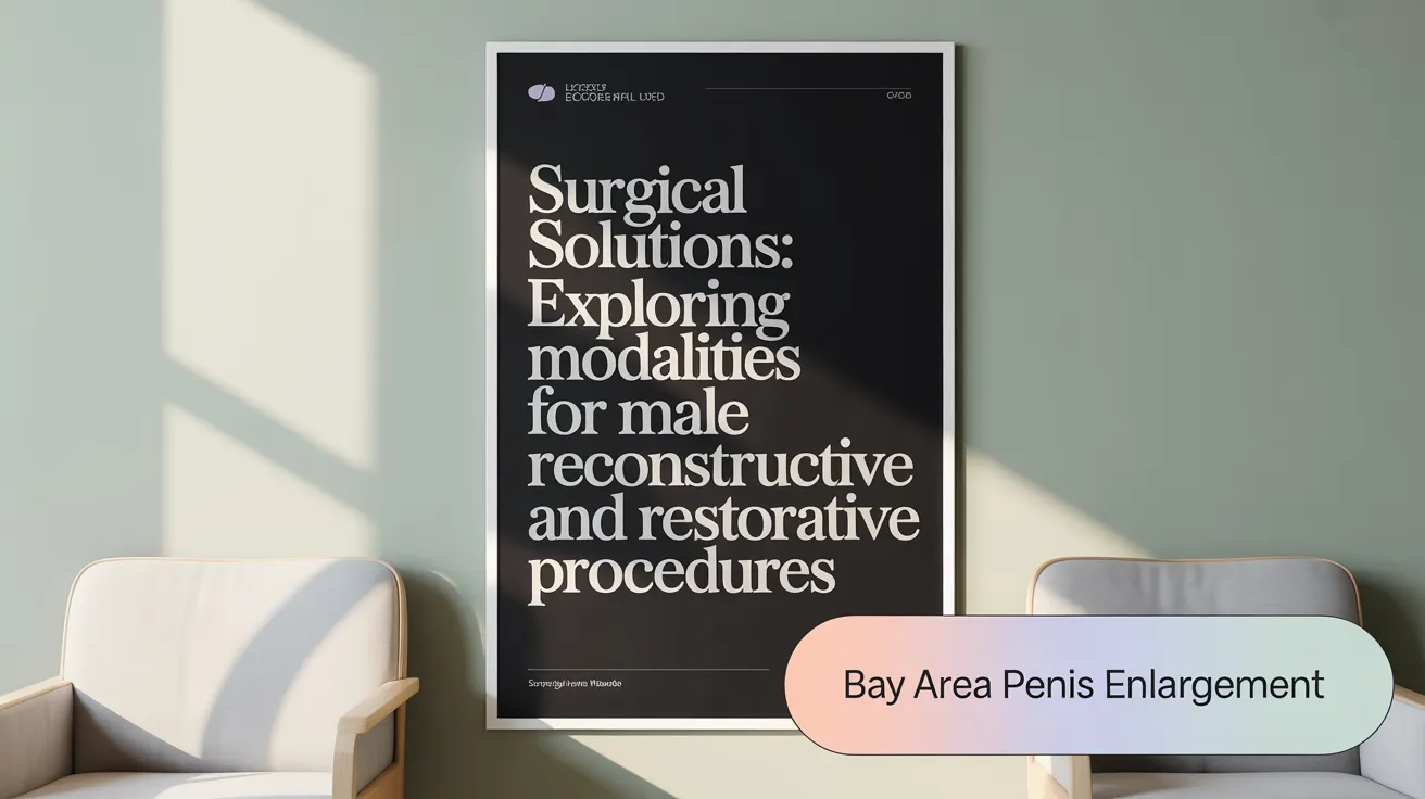 Surgical Solutions: Exploring Modalities for Penile and Scrotal Enhancement