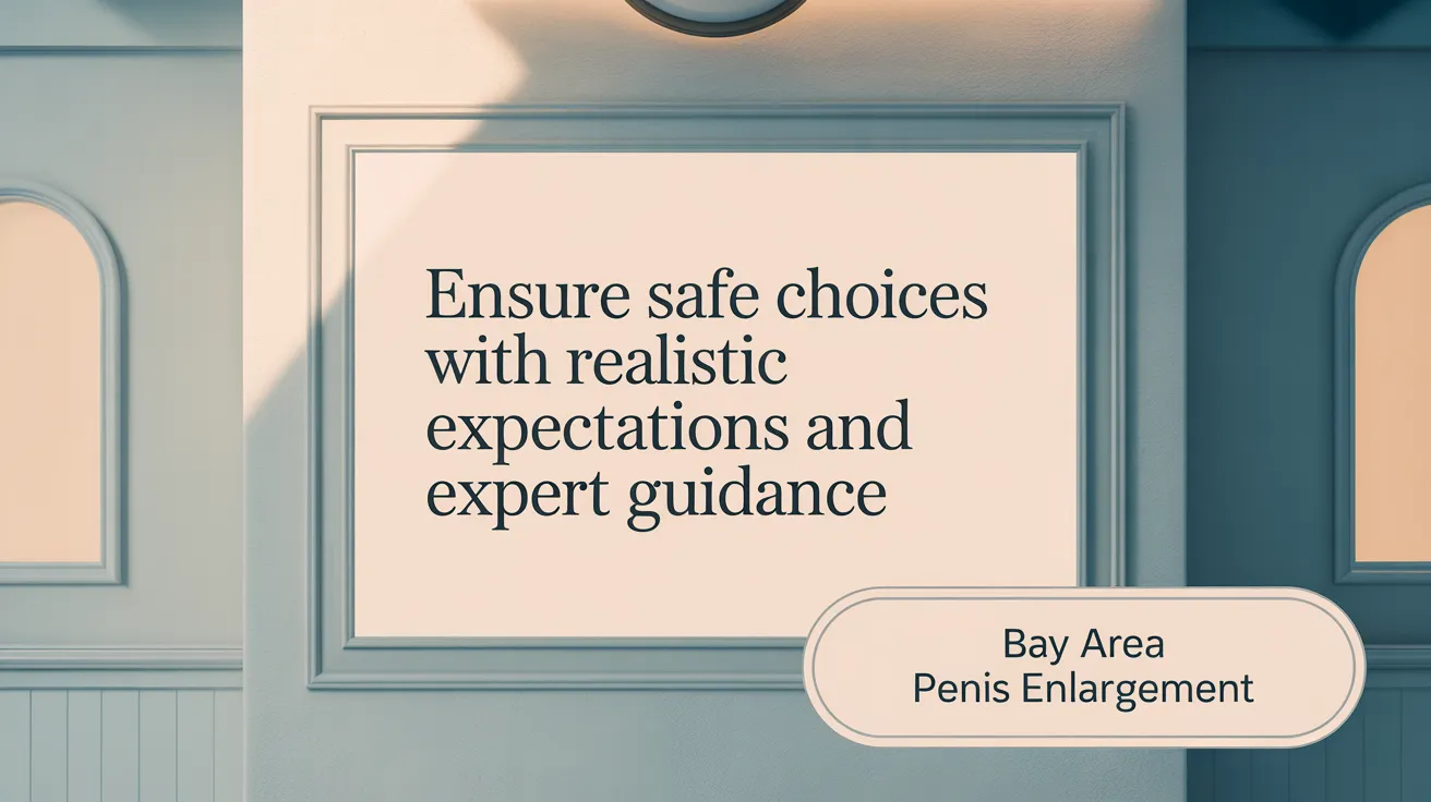 Ensure safe choices with realistic expectations and expert guidance