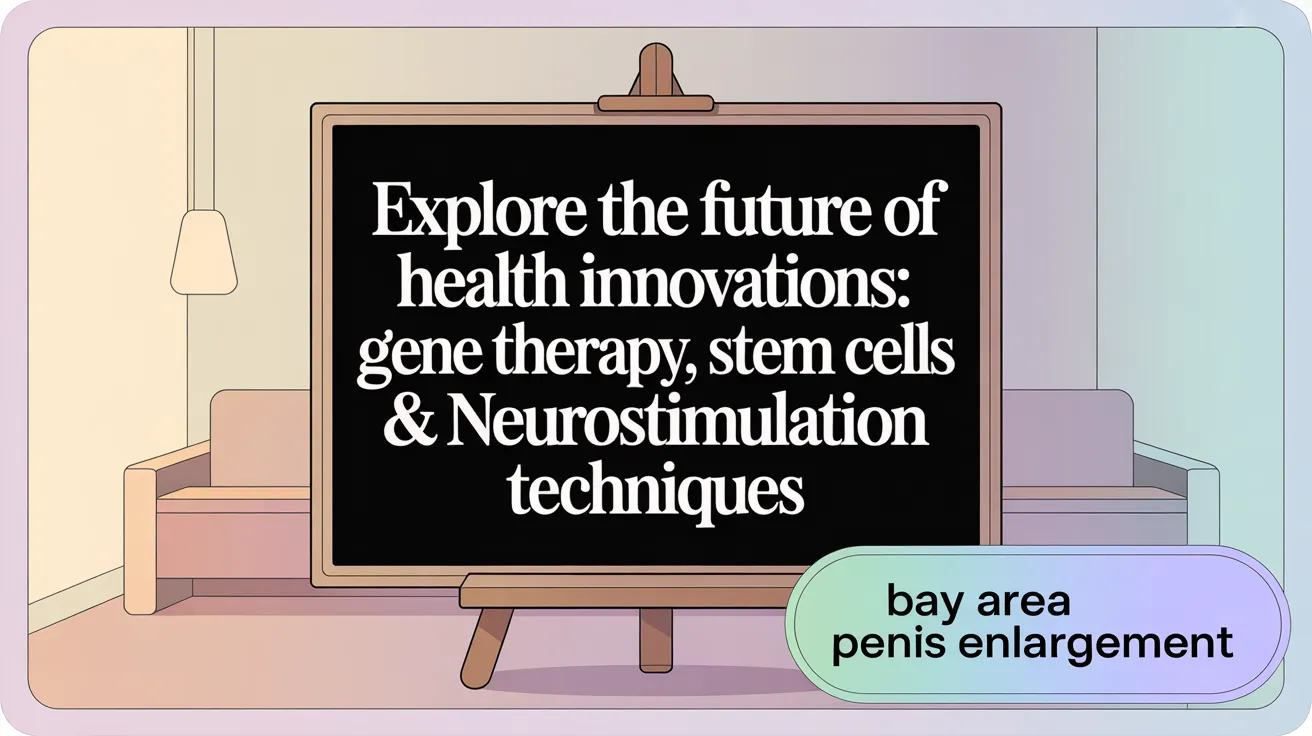 Unlock the Future of Male Enhancement: Gene Therapy, Stem Cells & Neurostimulation Innovations