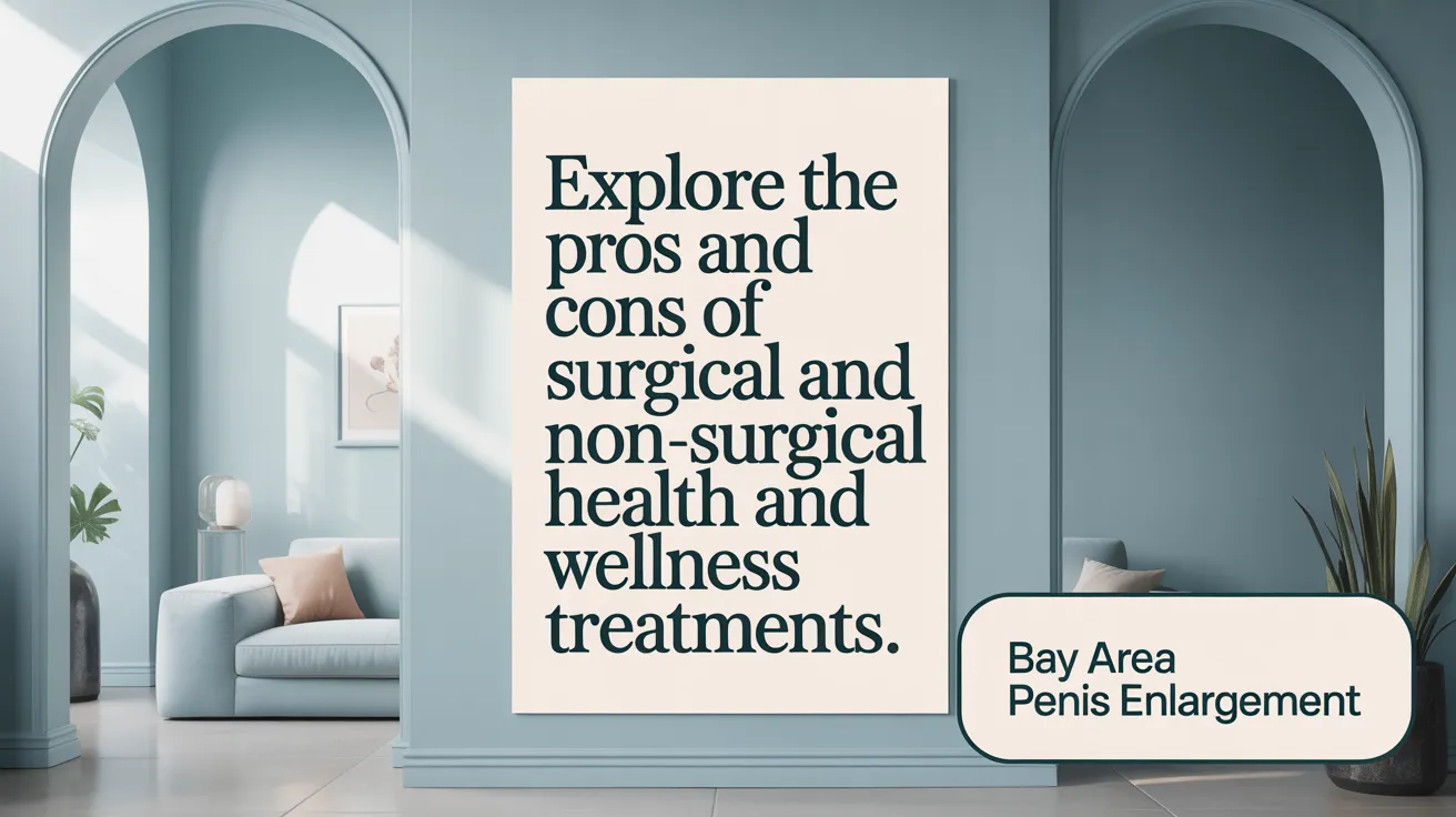 Explore the Pros and Cons of Surgical and Non-Surgical Penile Enhancement Methods