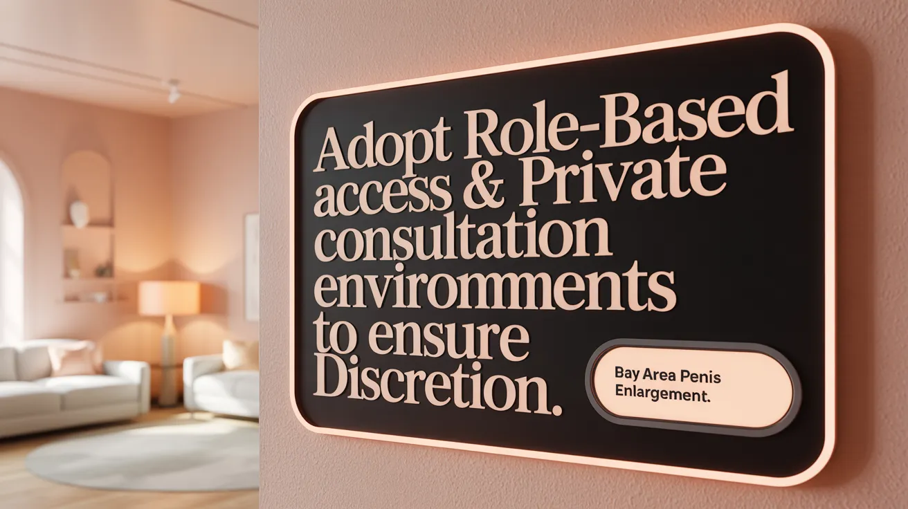 Adopt Role-Based Access & Private Consultation Environments to Ensure Discretion