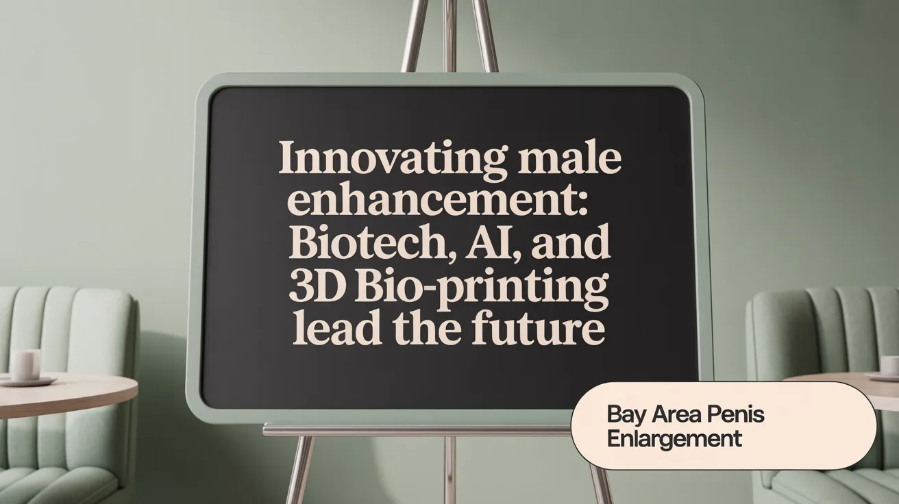 Innovating Male Enhancement: Biotech, AI, and 3D Bio-Printing Lead the Future