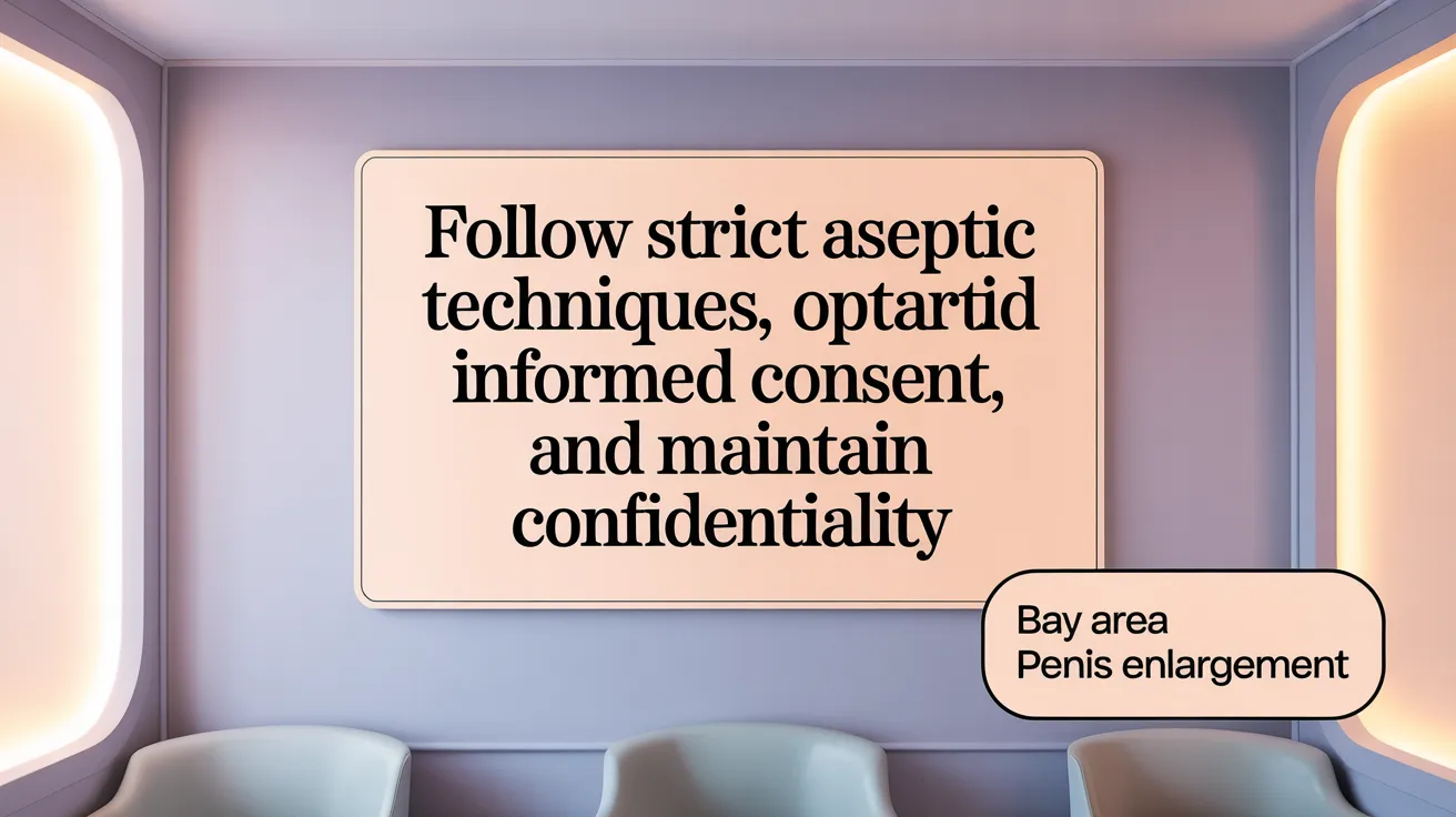 Follow Strict Aseptic Techniques, Obtain Informed Consent, and Maintain Confidentiality