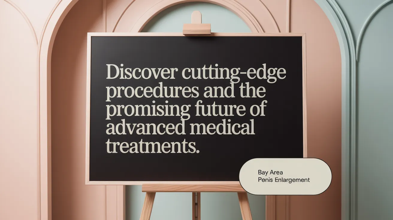 Discover cutting-edge procedures and the promising future of penile girth enhancement.