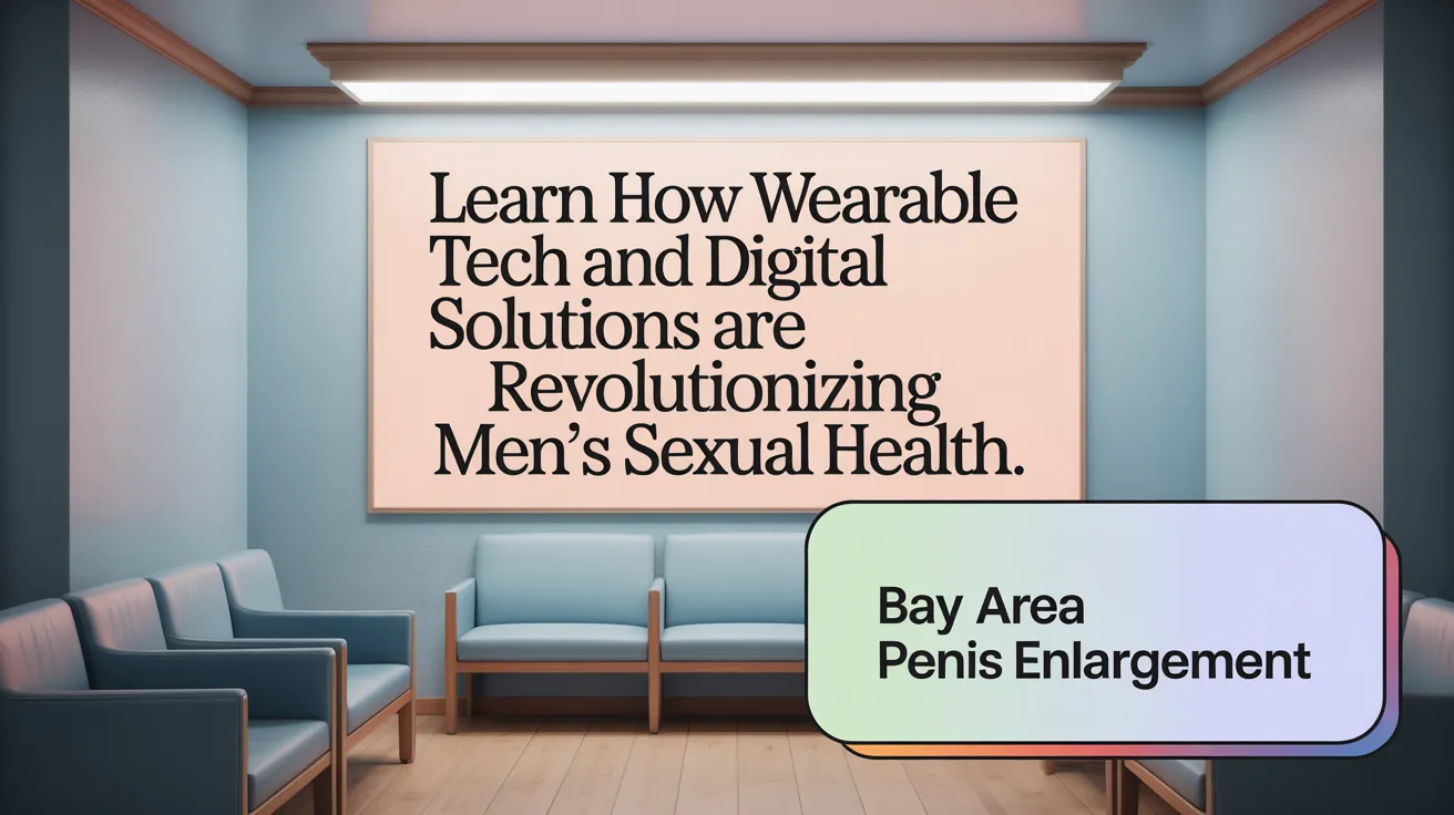 Learn how wearable tech and digital solutions are revolutionizing men's sexual health.