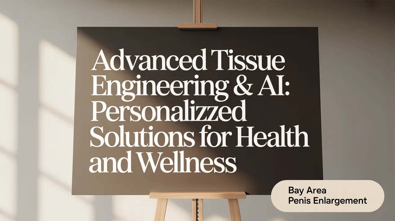 Advanced Tissue Engineering & AI: Personalized Solutions for Male Enhancement
