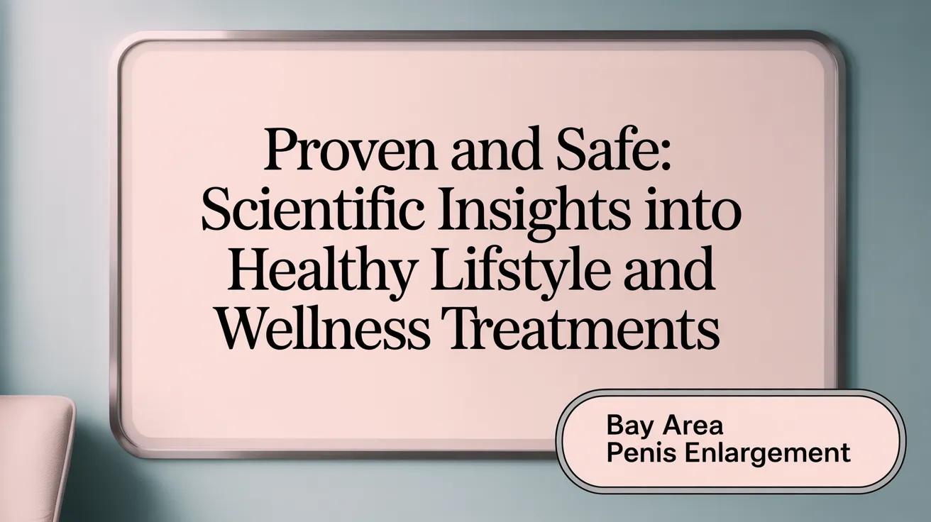 Proven and Safe: Scientific Insights into Male Enhancement Treatments