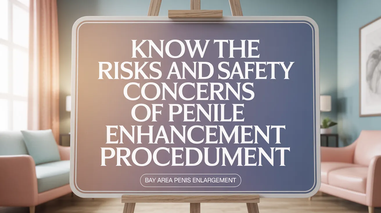 Know the Risks and Safety Concerns of Penile Enhancement Procedures