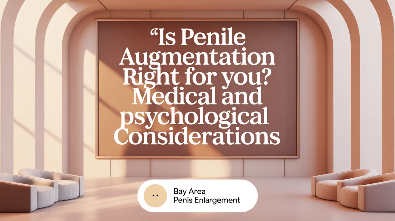 Is Penile Augmentation Right for You? Medical and Psychological Considerations