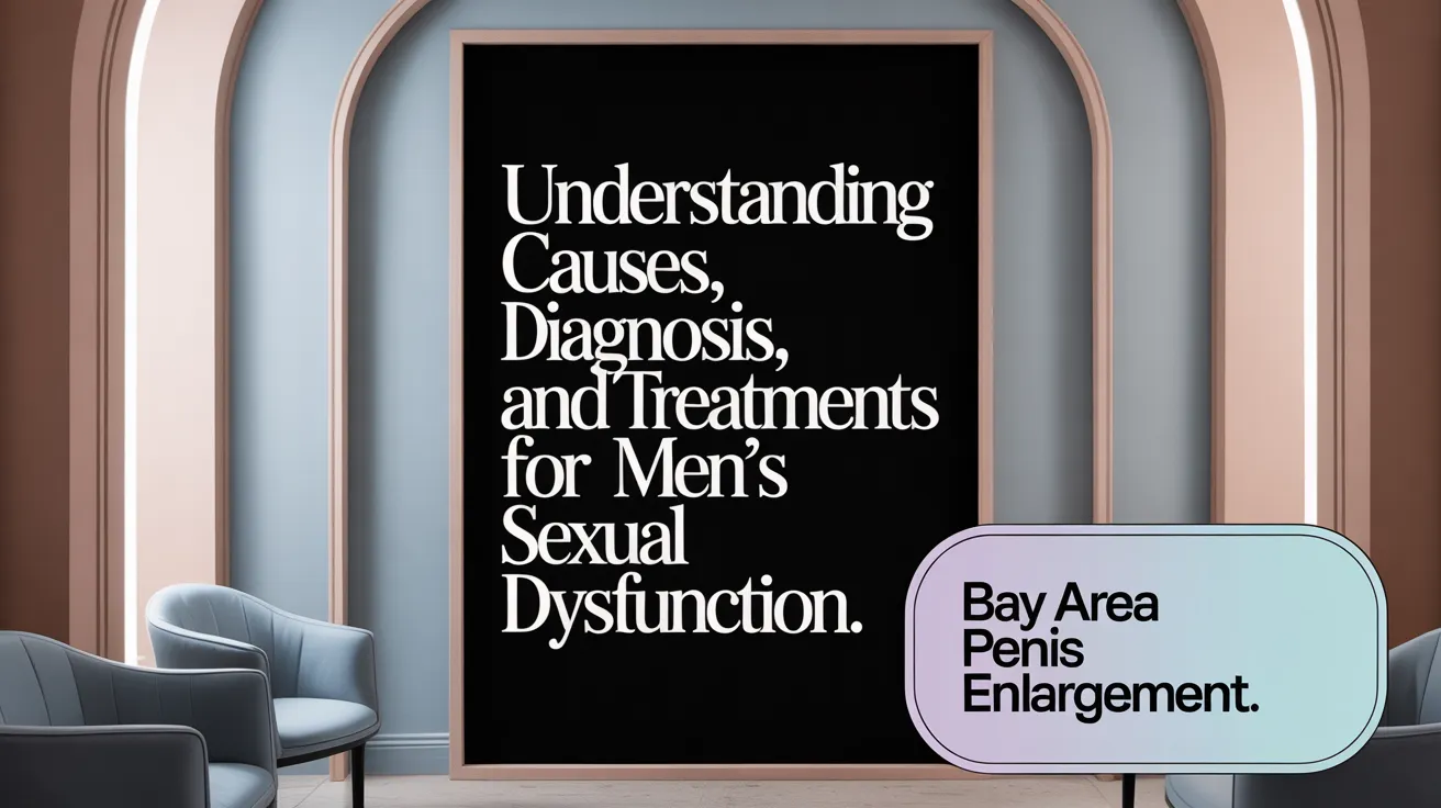 Understanding Causes, Diagnosis, and Treatments for Men's Sexual Dysfunction
